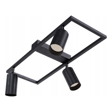 Kohdevalaisin 3xGU10/30W/230V musta