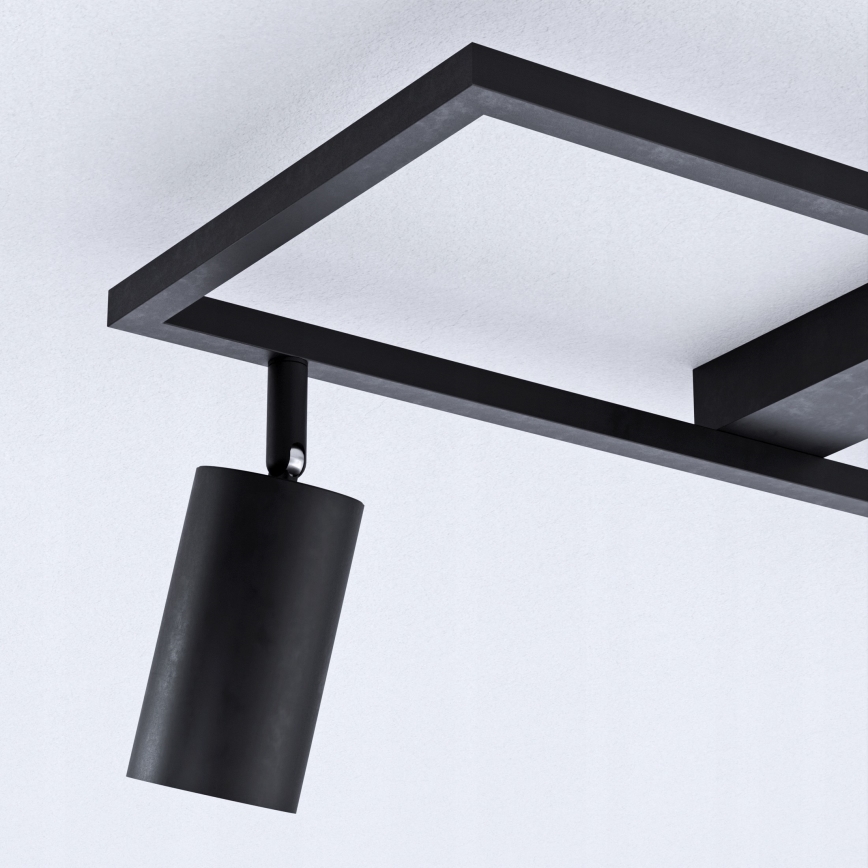 Kohdevalaisin 3xGU10/30W/230V musta