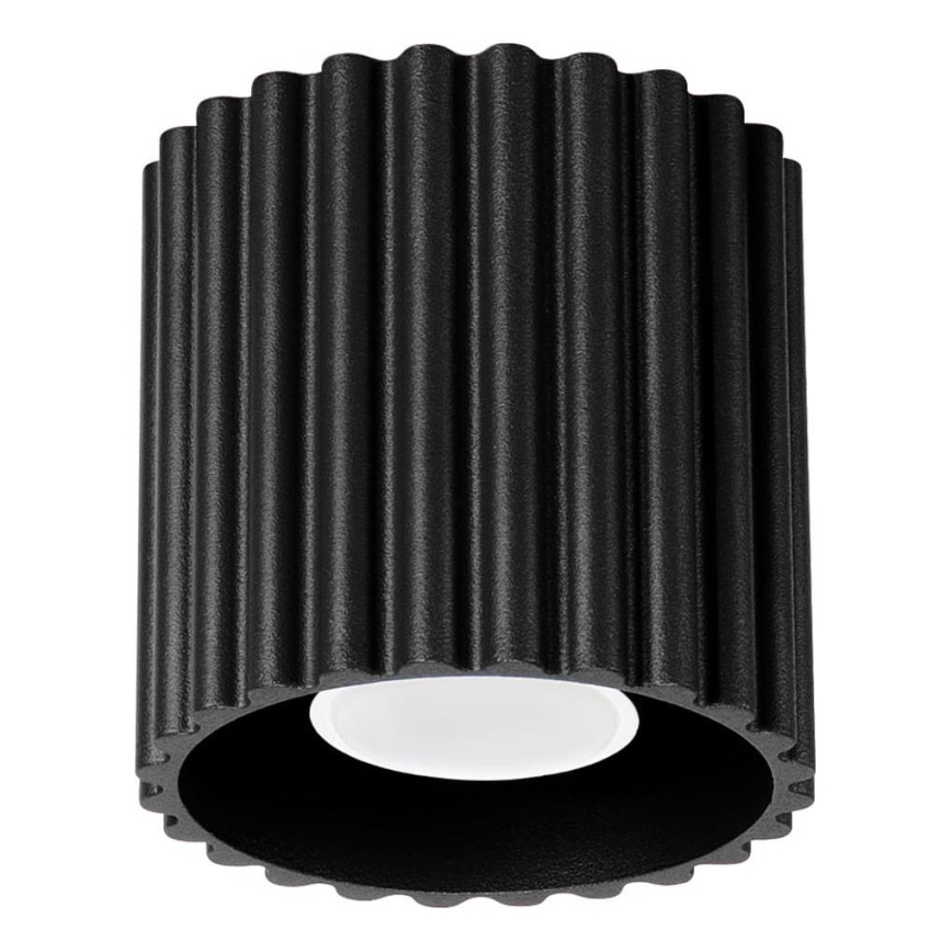 Kohdevalaisin AURA 1xGU10/10W/230V, 10 cm, musta