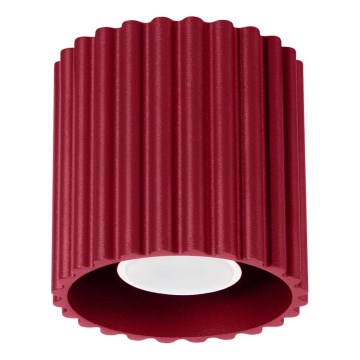 Kohdevalaisin AURA 1xGU10/10W/230V 10 cm punainen