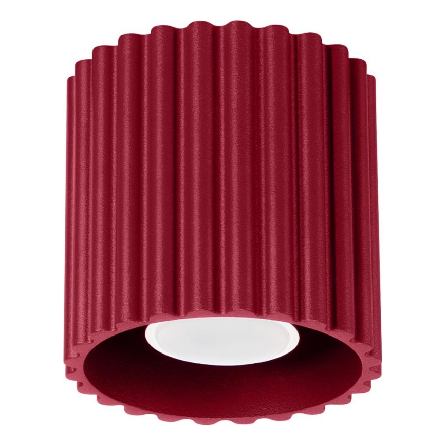 Kohdevalaisin AURA 1xGU10/10W/230V 10 cm punainen