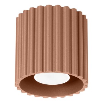 Kohdevalaisin AURA 1xGU10/10W/230V 10 cm ruskea