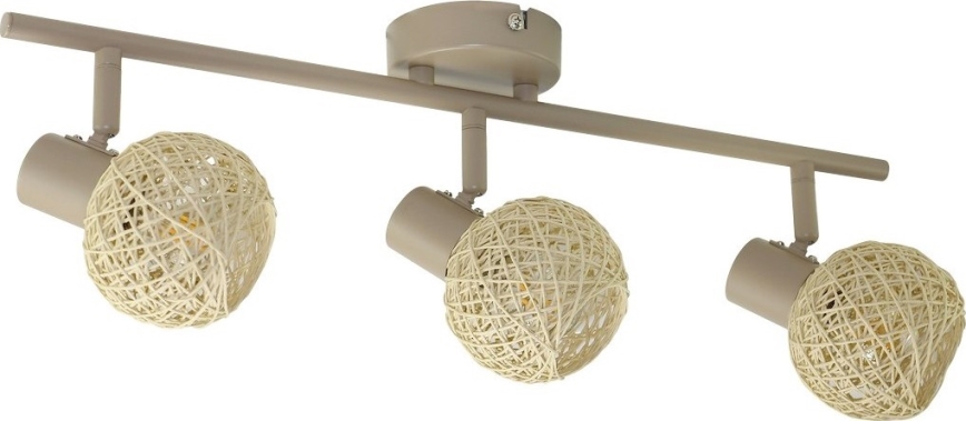 Kohdevalaisin DEX 3xE14/10W/230V beige/kerma