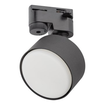 Kohdevalo 1-vaiheiselle kiskojärjestelmälle AVIA 1xGX53/15W/230V musta