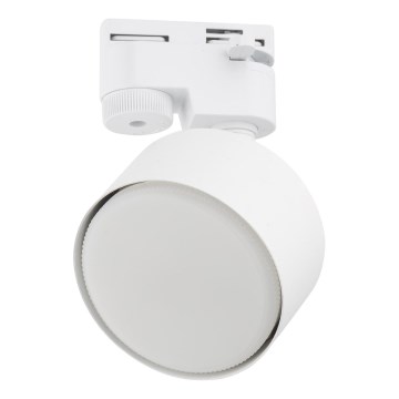 Kohdevalo 1-vaiheiselle kiskojärjestelmälle AVIA 1xGX53/15W/230V valkoinen