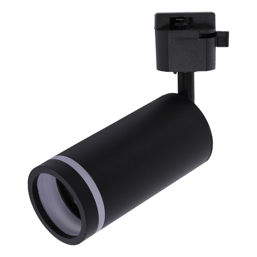 Kohdevalo 1-vaiheiselle kiskojärjestelmälle JET RING 1xGU10/10W/230V musta