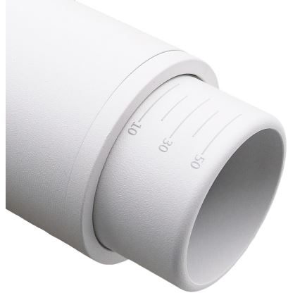 Kohdevalo 3-vaiheiseen kiskojärjestelmään MICA 1xGU10/25W/230V valkoinen