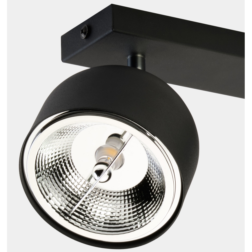 Kohdevalo ALTEA 2xAR111 GU10/50W/230V musta