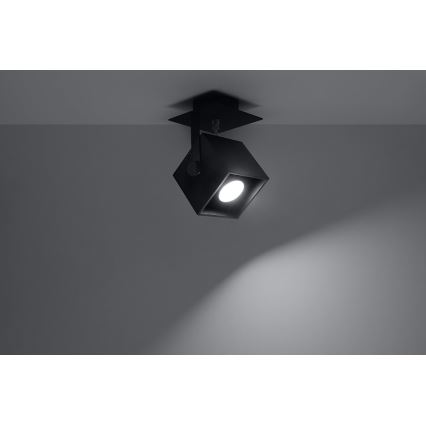 Kohdevalo CEDRA 1 1xGU10/40W/230V musta