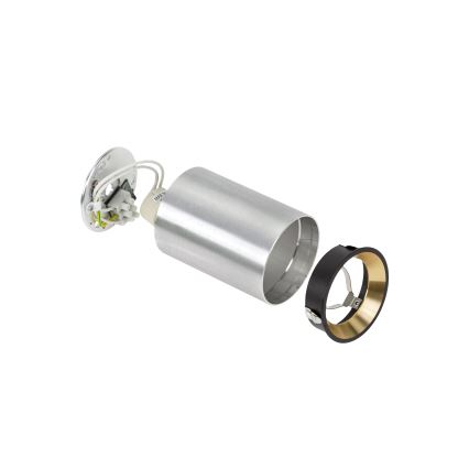Kohdevalo CHLOE 1xGU10/35W/230V pyöreä mattakromi/kultainen