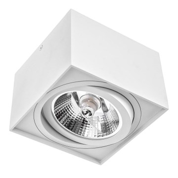 Kohdevalo CHLOE AR111 1xGU10/50W/230V kulmikas valkoinen
