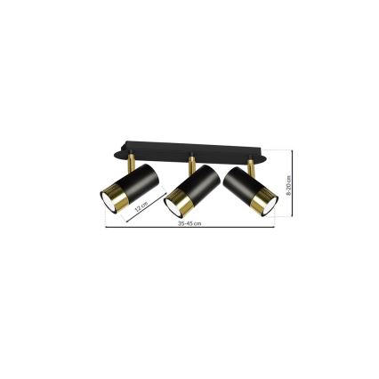 Kohdevalo DANI 3xGU10/8W/230V
