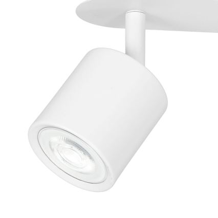 Kohdevalo DEMIA 2xGU10/8W/230V valkoinen