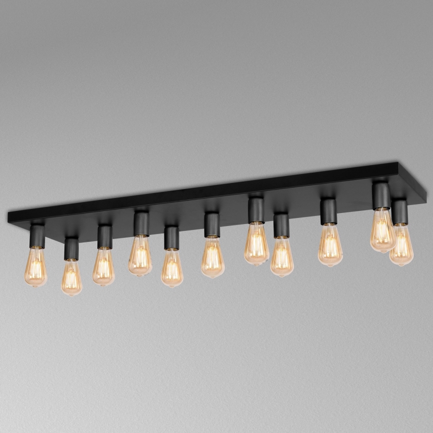 Kohdevalo FILO 11xE27/60W/230V musta