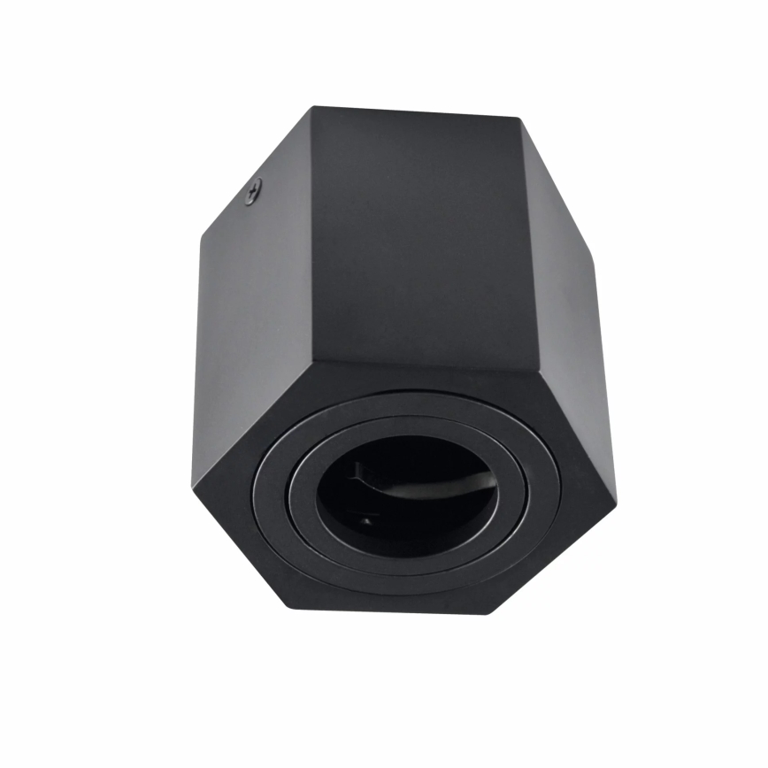 Kohdevalo HEXAGON 1xGU10/10W/230V musta