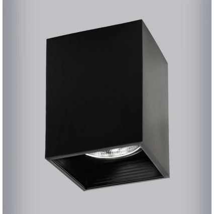 Kohdevalo JUPITER 1xE27/20W/230V 11,7x11,7 cm musta