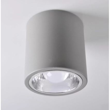 Kohdevalo JUPITER 1xE27/20W/230V halkaisija 13 cm harmaa