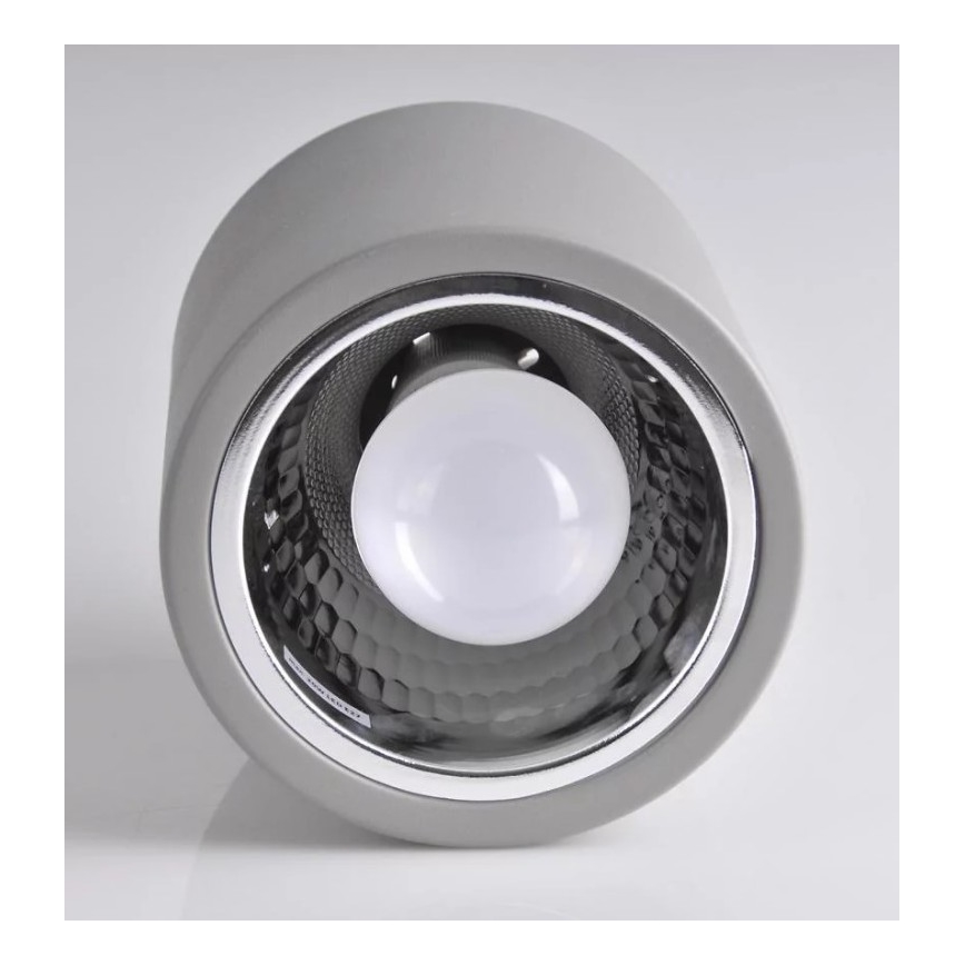 Kohdevalo JUPITER 1xE27/20W/230V halkaisija 13 cm harmaa