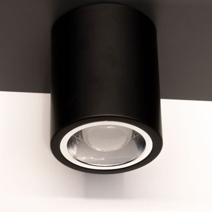 Kohdevalo JUPITER 1xE27/20W/230V halkaisija 13 cm musta