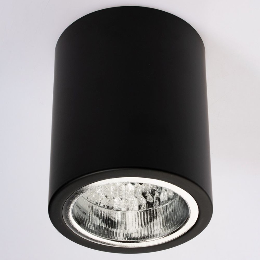 Kohdevalo JUPITER 1xE27/20W/230V halkaisija 13 cm musta