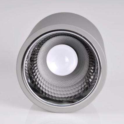 Kohdevalo JUPITER 1xE27/20W/230V halkaisija 16,5 cm harmaa