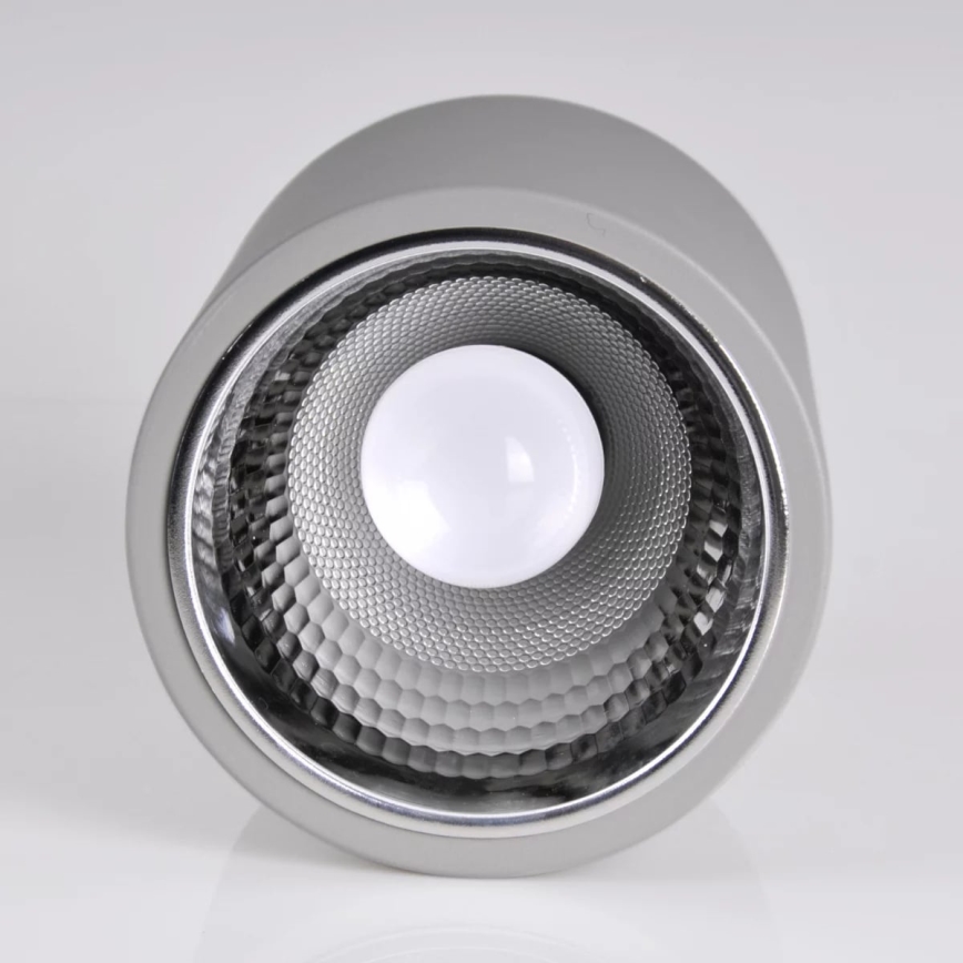 Kohdevalo JUPITER 1xE27/20W/230V halkaisija 16,5 cm harmaa