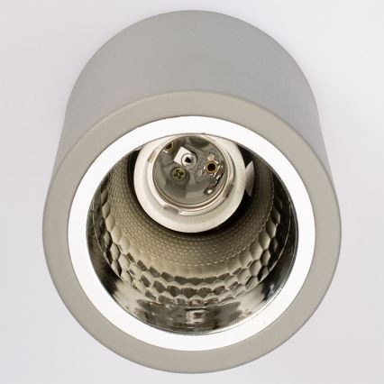Kohdevalo JUPITER 1xE27/20W/230V halkaisija 9,8 cm harmaa