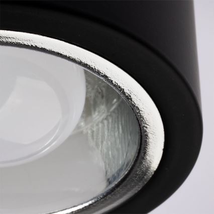 Kohdevalo JUPITER 1xE27/20W/230V halkaisija 9,8 cm musta