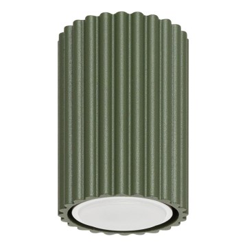 Kohdevalo KARBON 1xGU10/10W/230V 10 cm vihreä