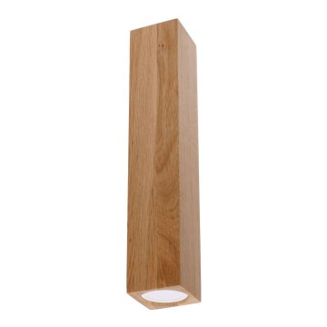 Kohdevalo KEKE 1xGU10/40W/230V 30 cm tammi