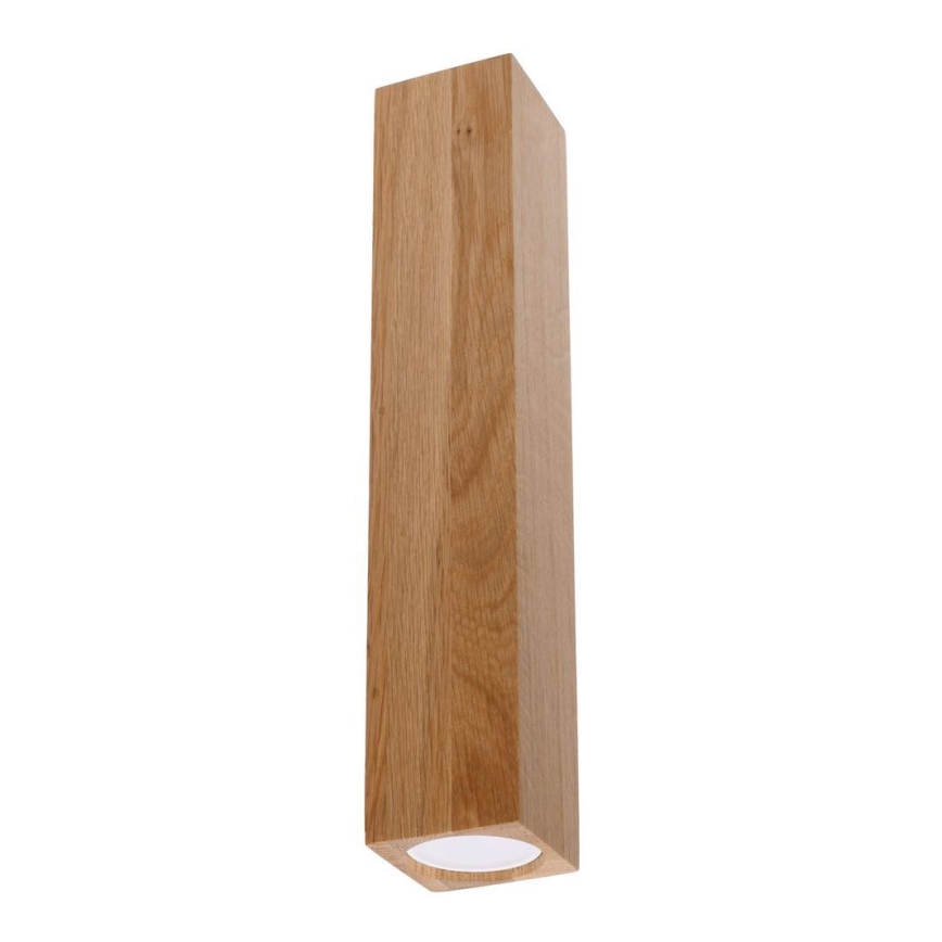 Kohdevalo KEKE 1xGU10/40W/230V 30 cm tammi