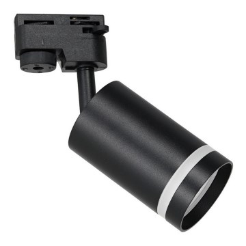 Kohdevalo kiskojärjestelmään PIPE 1xGU10/25W/230V musta