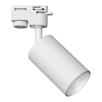 Kohdevalo kiskojärjestelmään PIPE 1xGU10/25W/230V valkoinen