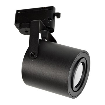Kohdevalo kiskojärjestelmälle NILSO 1xGU10 / 30W / 230V, musta