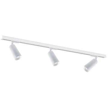 Kohdevalo kiskojärjestelmässä MICA 3xGU10/25W/230V valkoinen