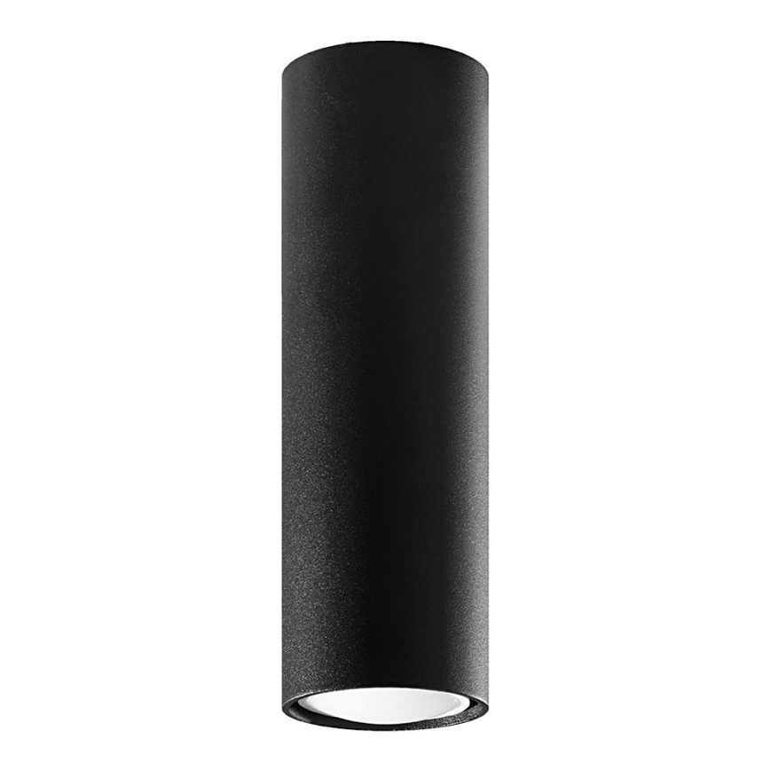 Kohdevalo LAGOS 1xGU10/40W/230V 20 cm musta
