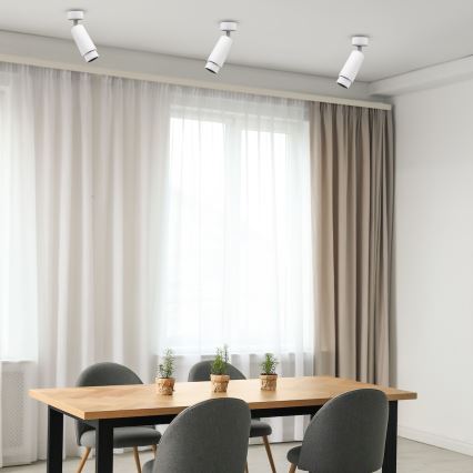 Kohdevalo MICA 1xGU10/25W/230V valkoinen