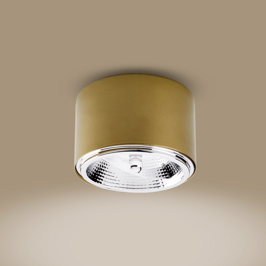 Kohdevalo MORIS 1xAR111 GU10/50W/230V kulta