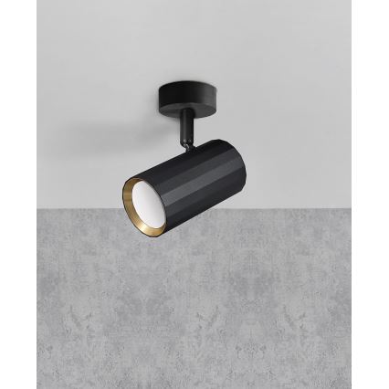 Kohdevalo NICEA 1xGU10/10W/230V musta