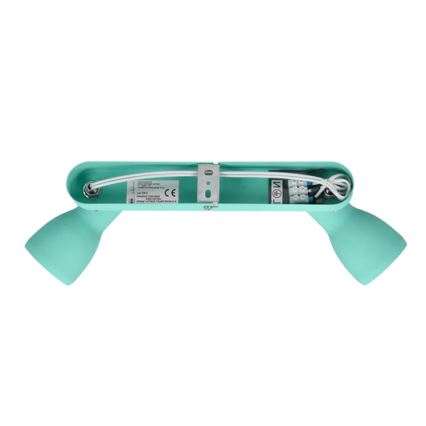 Kohdevalo PICARDO 2xE14/40W/230V turkoosi