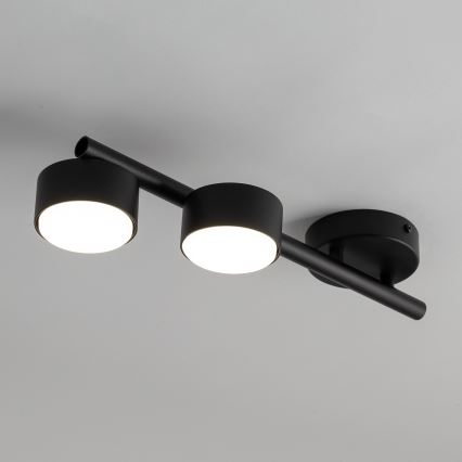 Kohdevalo PUNTO 2xGX53/12W/230V musta