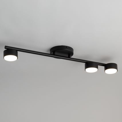 Kohdevalo PUNTO 3xGX53/12W/230V musta
