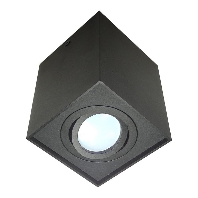 Kohdevalo SIROCO 1xGU10/30W/230V musta