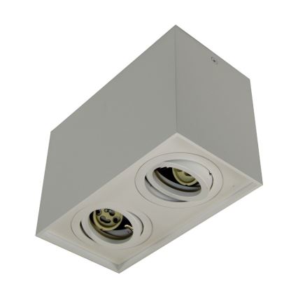 Kohdevalo SIROCO 2xGU10/30W/230V valkoinen