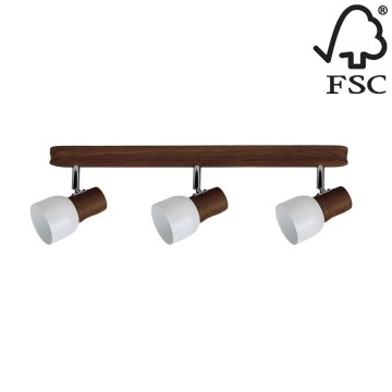 Kohdevalo SVANTJE 3xE14/40W/230V pyökki - FSC-sertifioitu