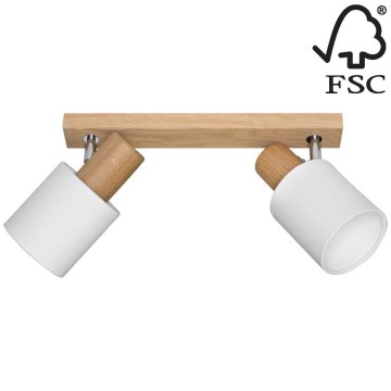 Kohdevalo TREEHOUSE 2xE27/25W/230V tammi - FSC-sertifioitu