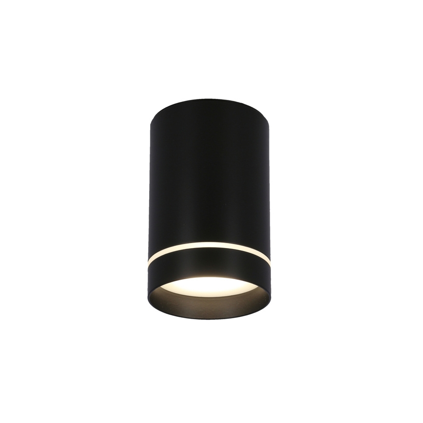 Kohdevalo TUBA 1xGU10/15W/230V musta