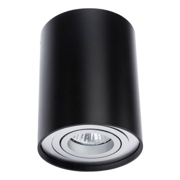 Kohdevalo TUBA 1xGU10/50W/230V musta