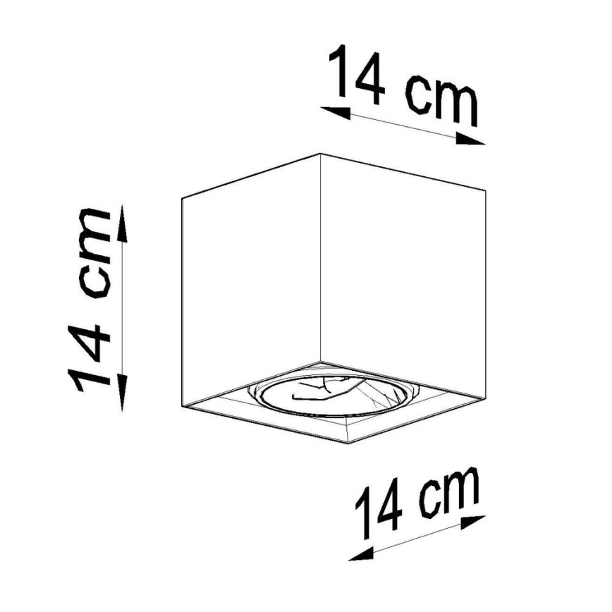 Kohdevalo VALDE 1xGU10/40W/230V