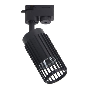 Kohdevalo VERTICAL kiskojärjestelmään 1xGU10/8W/230V musta